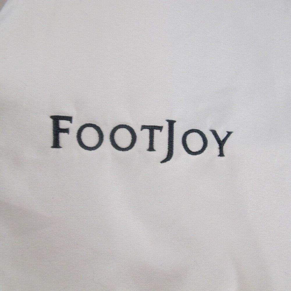Footjoy Windbreaker Short Sleeve V-Neck Pullover Men's XL Beige‎ - Picture 4 of 8